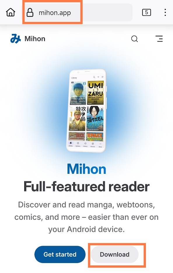 Mihon site