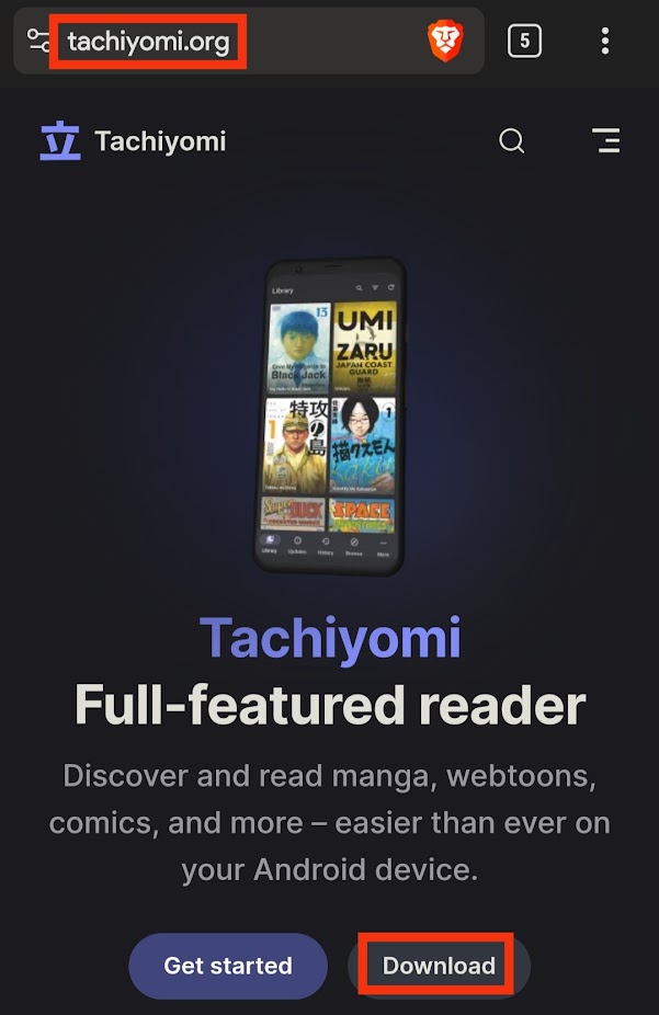 tachiyomi-site